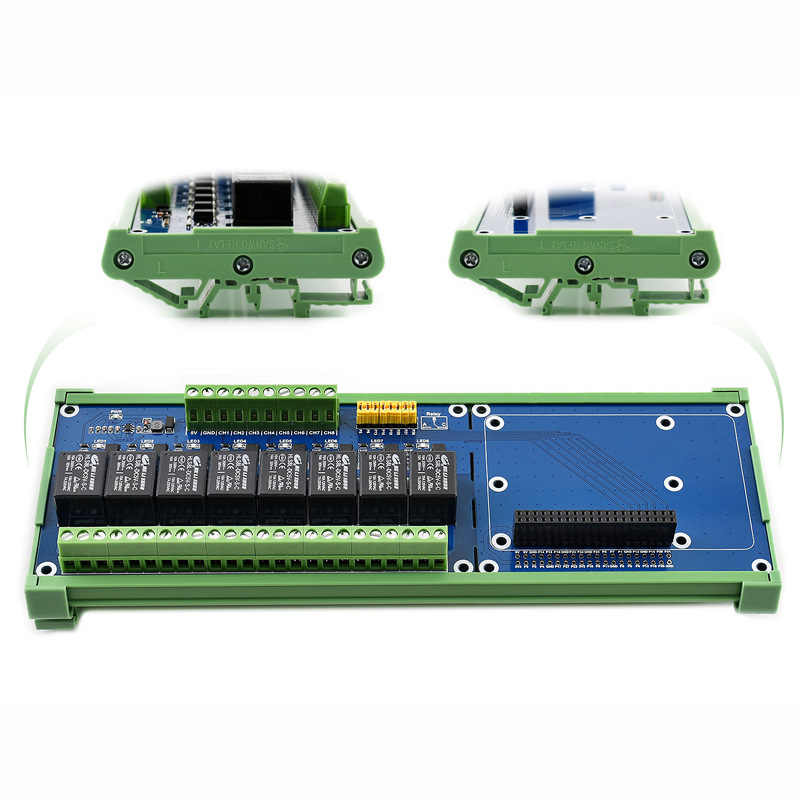 Raspberry Pi 4 Model B 3B Plus - Relay 8 Channel Board incelemesi ve fiyatı