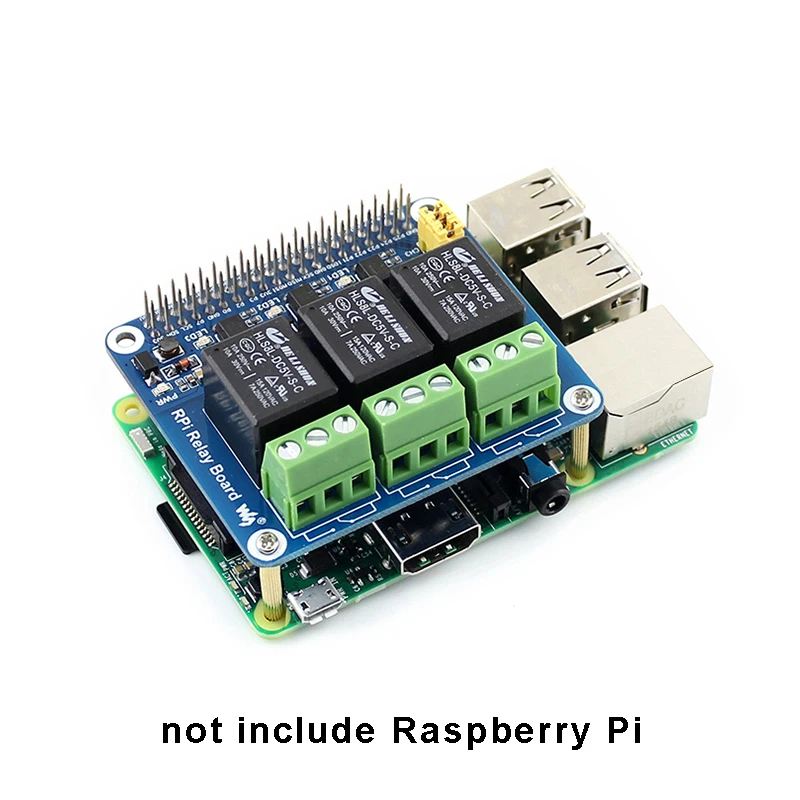 3 Kanallı Röle Genişletme Kart - Home Automation Raspberry Pi incelemesi ve fiyatı